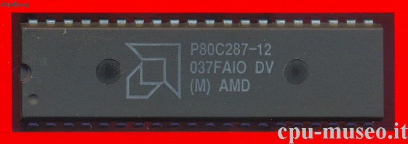 AMD P80C287-12