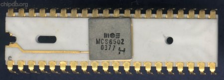 MOS MCS6502 diff package