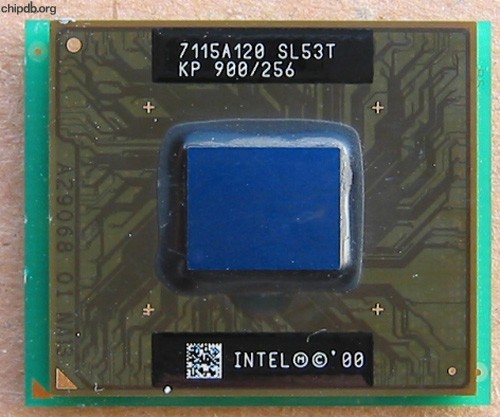 Intel Pentium III Mobile KP 900/256 SL53T