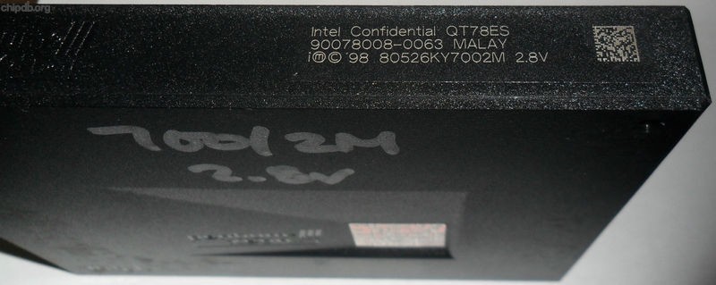 Intel Pentium III Xeon 80526KY7002M 2.8V QT78 ES