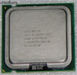 Intel Core 2 Duo 6300 1.86GHZ/2M/1066/06 SL9TA