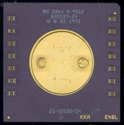 DEC Alpha EV45 21064 21-40532-04 with capacitors