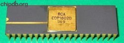RCA CDP1802D goldtop