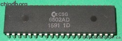 CSG 6502AD diff print