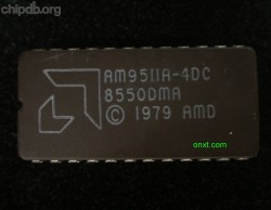 AMD AM9511A-4DC diff logo