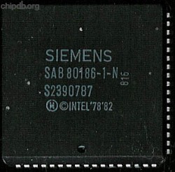 Siemens SAB 80186-1-N diff print