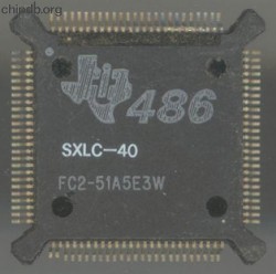 Texas Instruments 486 SXLC-40