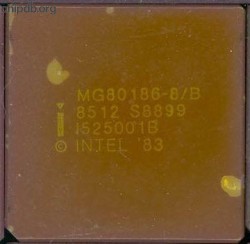 Intel MG80186-8/B diff print