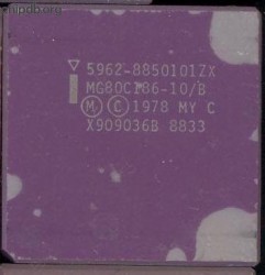 Intel MG80C186-10/B 5962-8850101ZX
