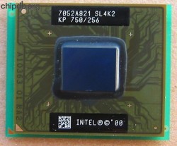 Intel Pentium III Mobile KP 750/256 SL4K2
