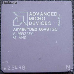 AMD Am486 DE2-66V8TGC N in corner