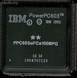 IBM PowerPC PPC603eFCa100BPQ
