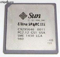 Sun UltraSPARC IIi SME 1430 400MHz