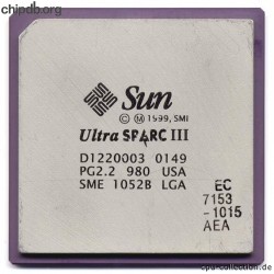 Sun UltraSPARC III SME1052B 1015MHz
