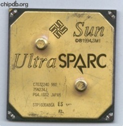 Sun UltraSPARC STP1030ABGA-143 ES