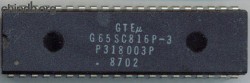 GTE 6502 G65SC816P-3