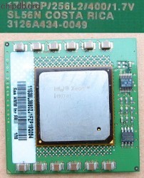 Intel Pentium 4 Xeon 1700DP/256L2/400/1.7V SL56N