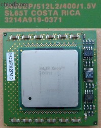 Intel Pentium 4 Xeon 2400DP/512L2/400/1.5V SL65T