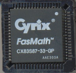 Cyrix CX-83S87-33-GP