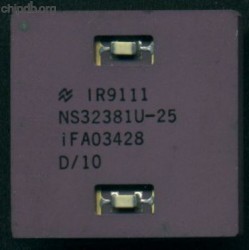 National Semiconductor NS32381U-25