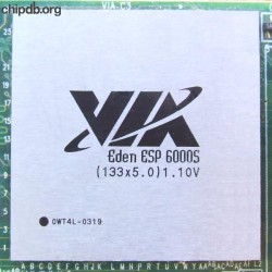 VIA Eden ESP 6000S 133 x 5.0 1.10V