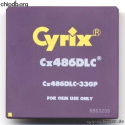 Cyrix Cx486DLC-33GP (R)