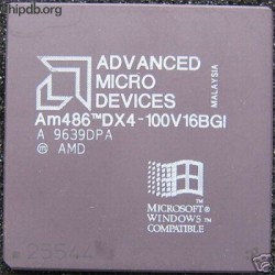 AMD Am486 DX4-100V16BGI white print