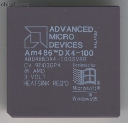 AMD A80486DX4-100SV8B no n