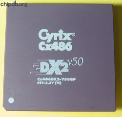 Cyrix Cx486DX2-V50GP 019-3.3V TC