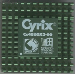 Cyrix Cx486DX2-66 writeback heatsink