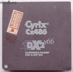 Cyrix Cx486DX2-V66GP 020-3.45V (TC)