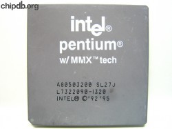 Intel Pentium A80503200 SL27J  FAKE