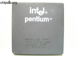 Intel Pentium A80502120 SX994 FAKE