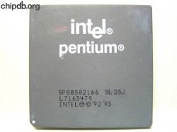 Intel Pentium BP80502166 SL25J FAKE
