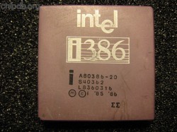Intel A80386-20 FAKE