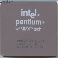Intel Pentium A80503233 SL27X FAKE