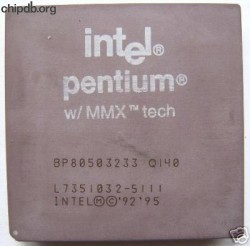 Intel Pentium BP80503233 Q140 FAKE