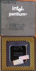 Intel Pentium A80502166 BP80502166 SY016 SU072 FAKE