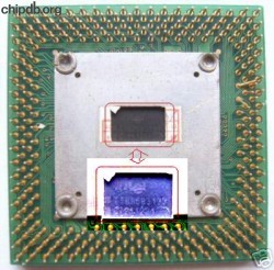Intel Pentium BP80503200 SL23V FAKE back