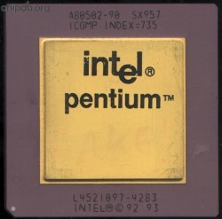 Intel A80502-90 SX957 FAKE