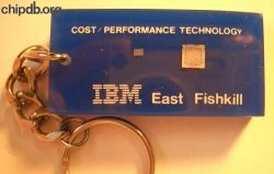IBM East Fishkill lucite keychain