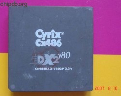Cyrix CX486DX2-V80GP 3.3V