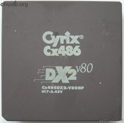 Cyrix CX486DX2-V80GP 017-3.45V