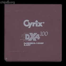 Cyrix Cx486DX4-100GP 3.45V