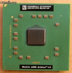 AMD Athlon 64 Mobile AMD3000BKX4LB LBBID