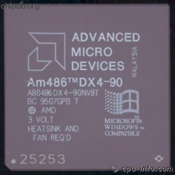 AMD A80486DX4-90NV8T diff print