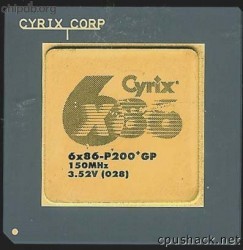Cyrix 6x86-P200+GP 3.52V (028)