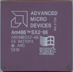 AMD A80486SX2-66 diff print