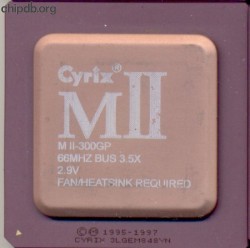 Cyrix MII-300GP Browntop