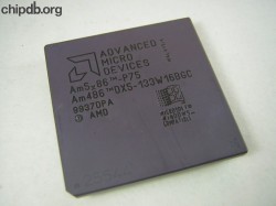 AMD Am486-DX5-133W16BGC engraved no N